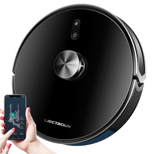 Liectroux X6 robotizētais putekļsūcējs 6500Pa sūkšanas jauda LDS Liectroux X6 robotizētais putekļsūcējs 6500Pa sūkšanas jauda LDS